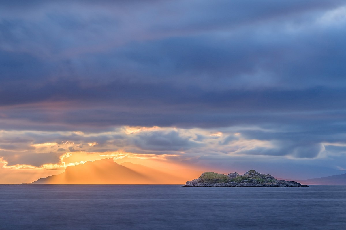 Isle of Eigg at Sunset | Steven Marshall Photography