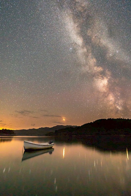 Milky Way over Kentra Bay | Steven Marshall Photography