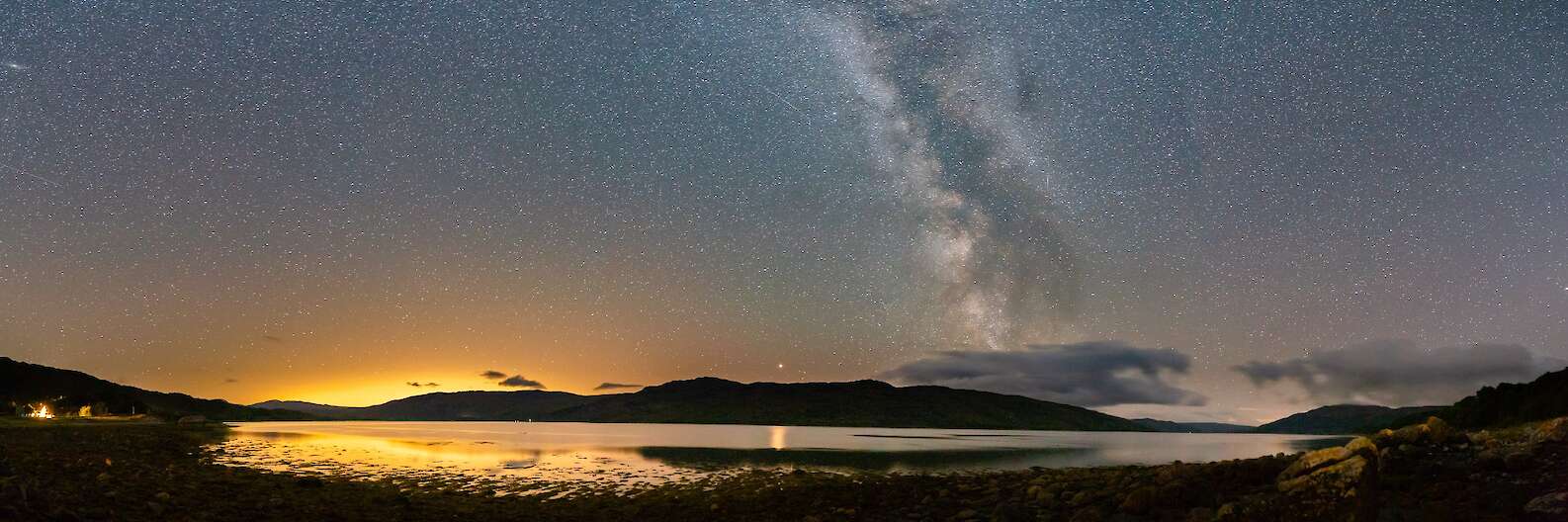 Loch Sunart Milky Way and night sky | Courtesy of Steven Marshall Photography - www.smarshall-photography.com