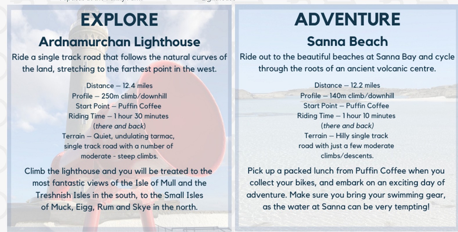 Bikes at Puffin Coffee