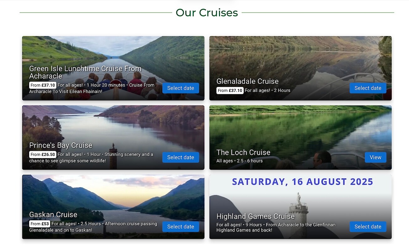 Loch Shiel Cruises