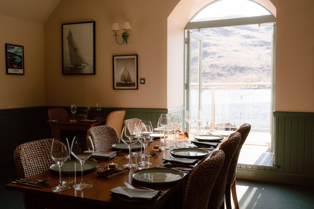 The Boathouse Restuarant at Kingairloch Estate