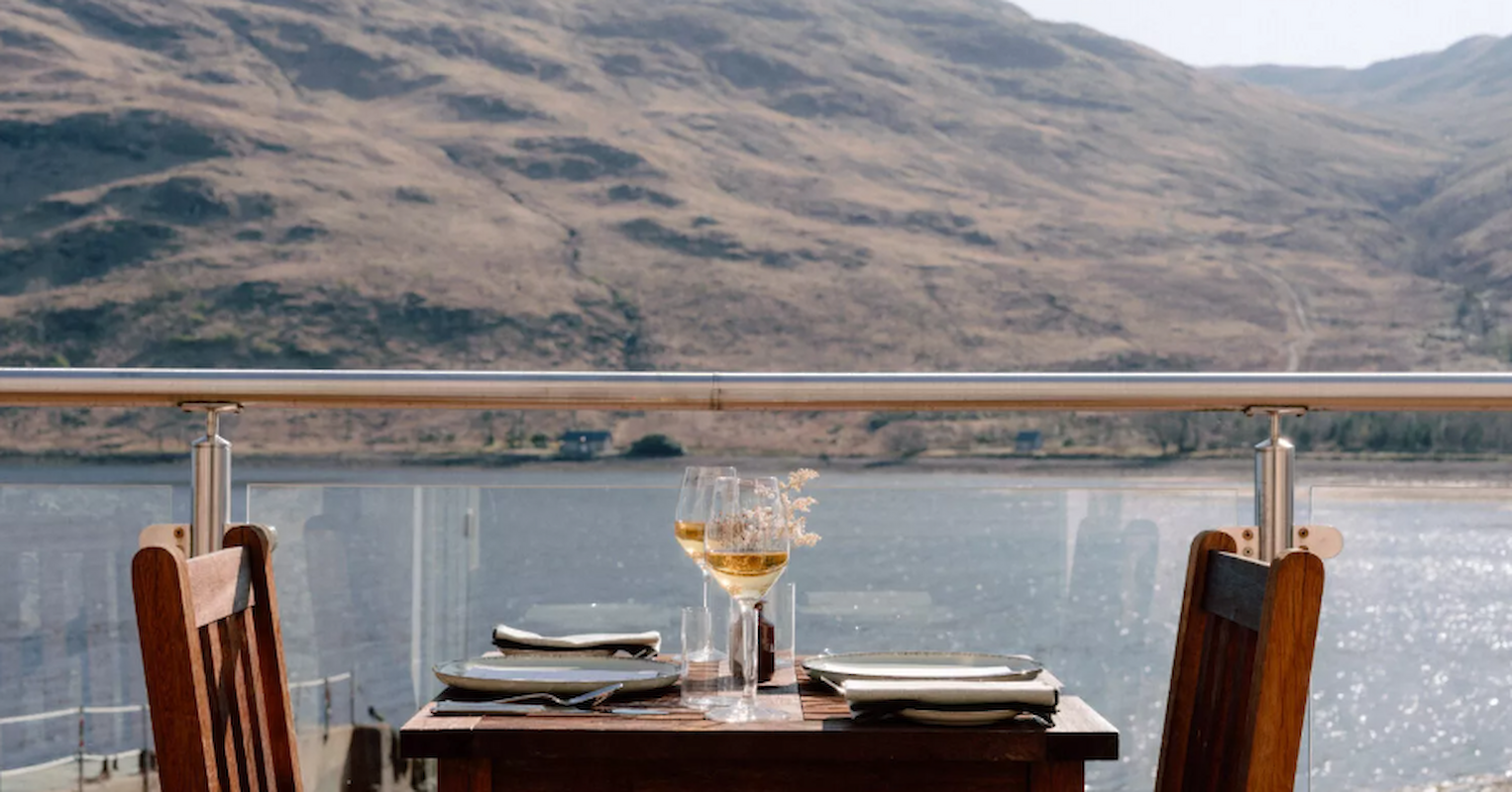 The Boathouse Restuarant at Kingairloch Estate
